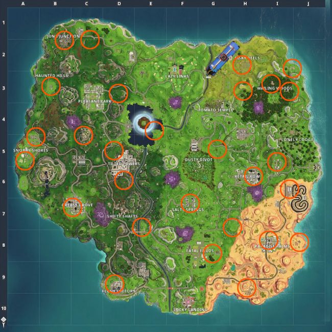 Best Way to Find Fortnite Quadcrasher Locations