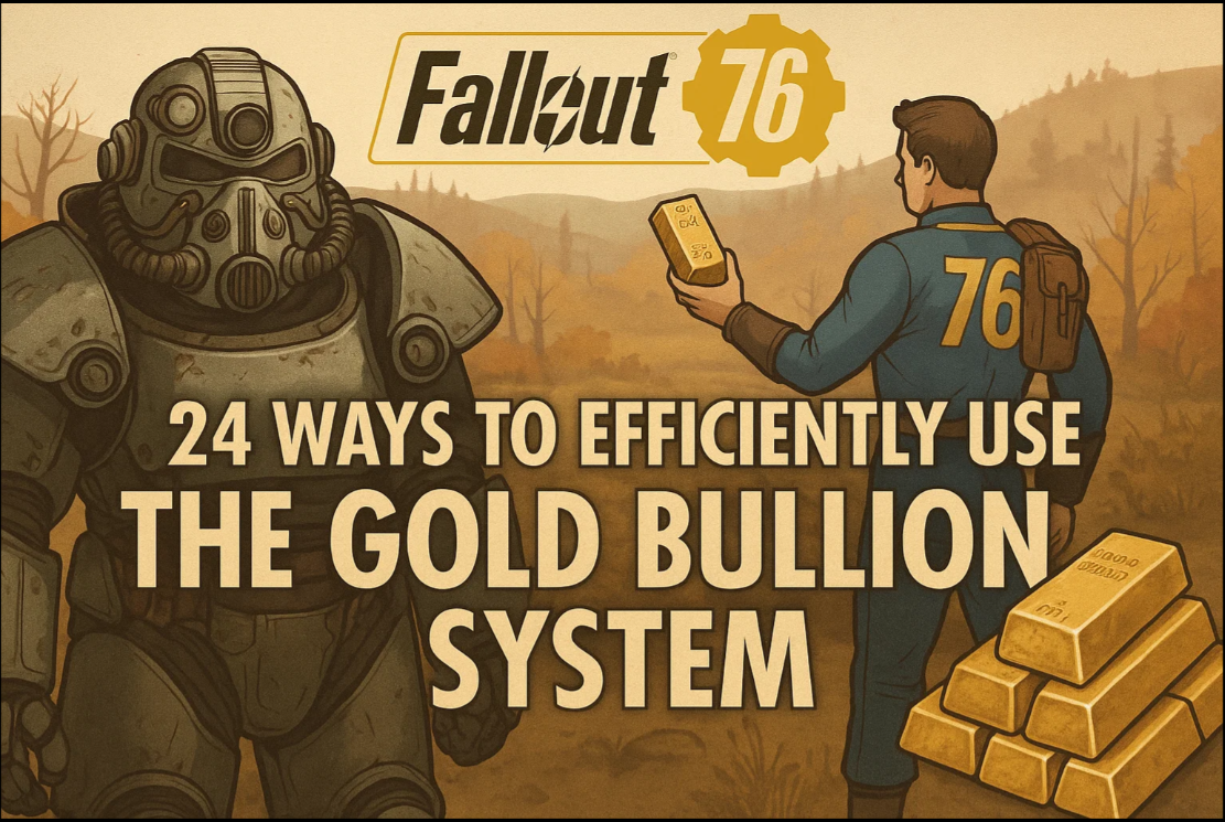 Fallout 76: 24 Ways to Efficiently Use the Gold Bullion System