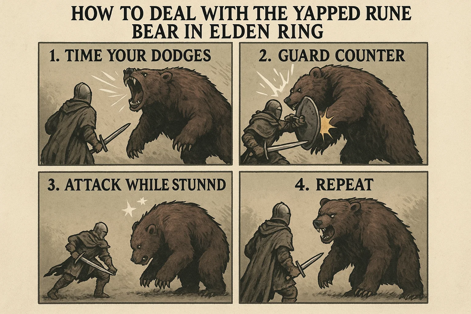 How to Deal with the Yapped Rune Bear in Elden Ring (Step-by-Step)