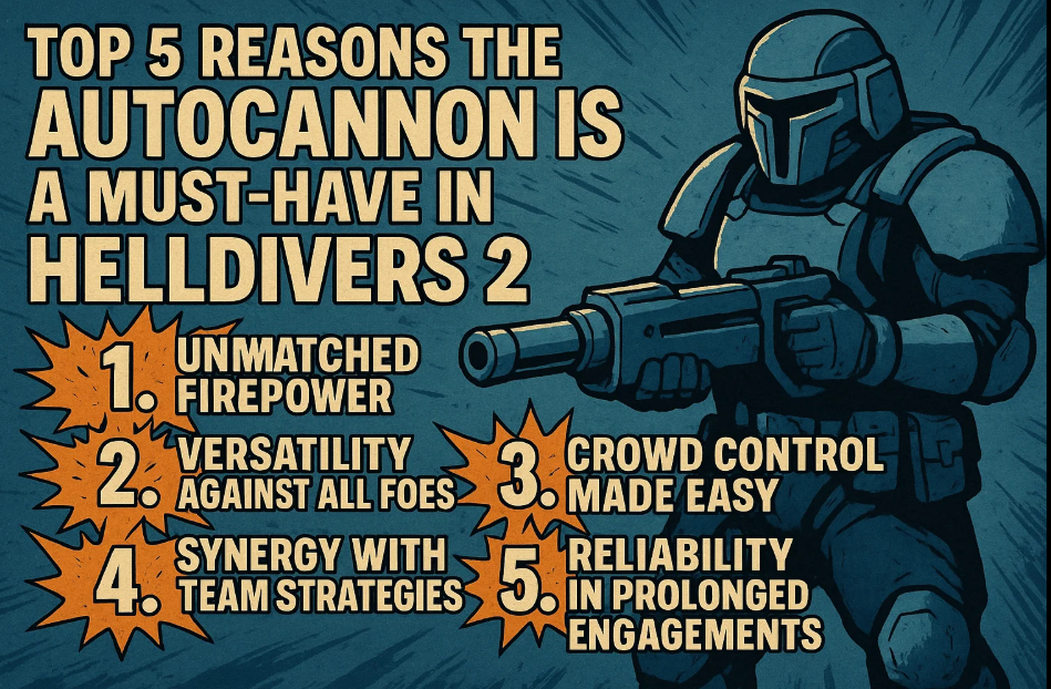 Top 5 Reasons the Autocannon Is a Must-Have in Helldivers 2
