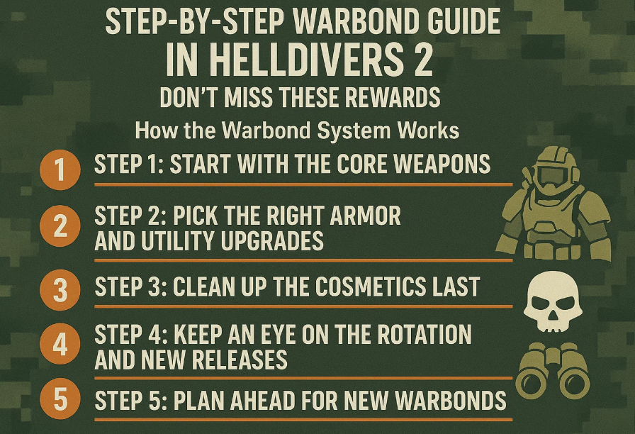 Step-by-Step Warbond Guide in Helldivers 2 – Don’t Miss These Rewards