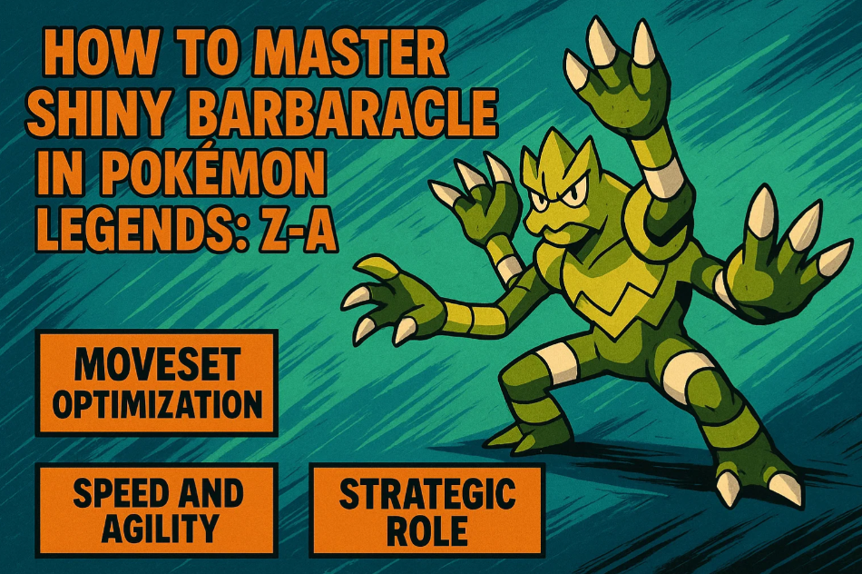 How to Master Shiny Barbaracle in Pokémon Legends: Z-A